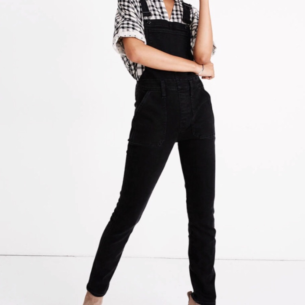 Madewell Skinny Overalls Lunar wash 4